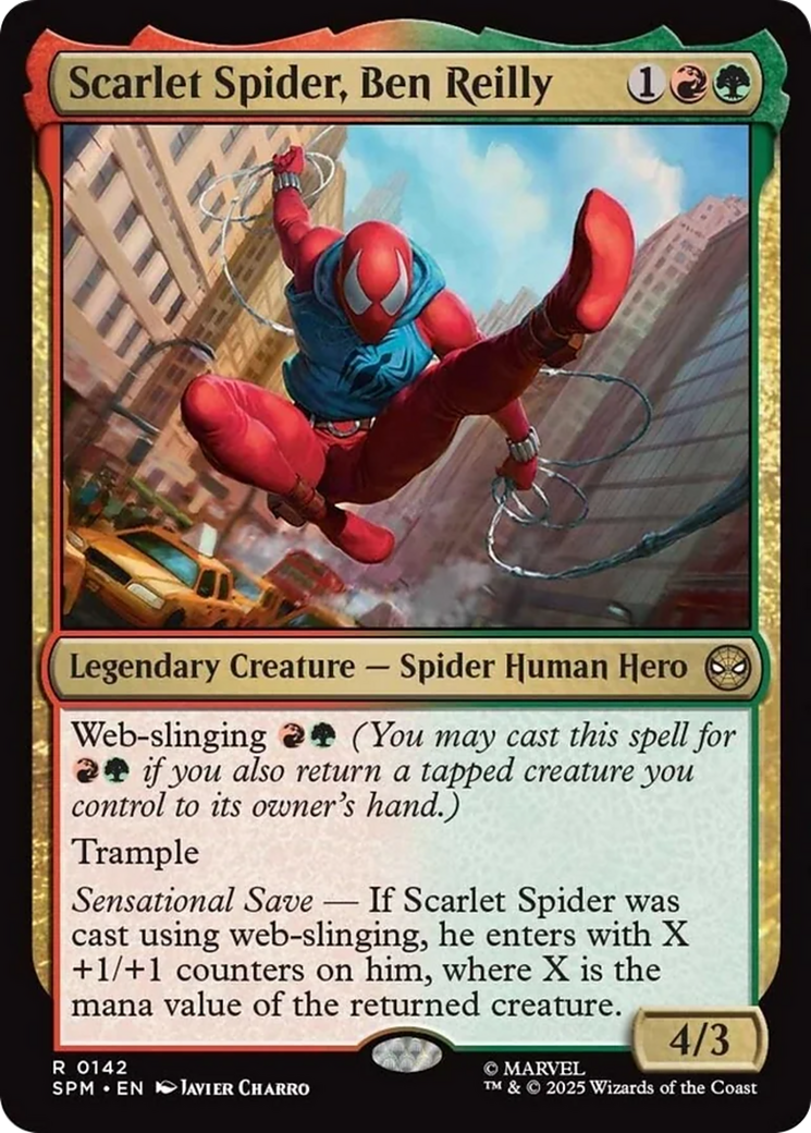 Scarlet Spider, Ben Reilly Card Image