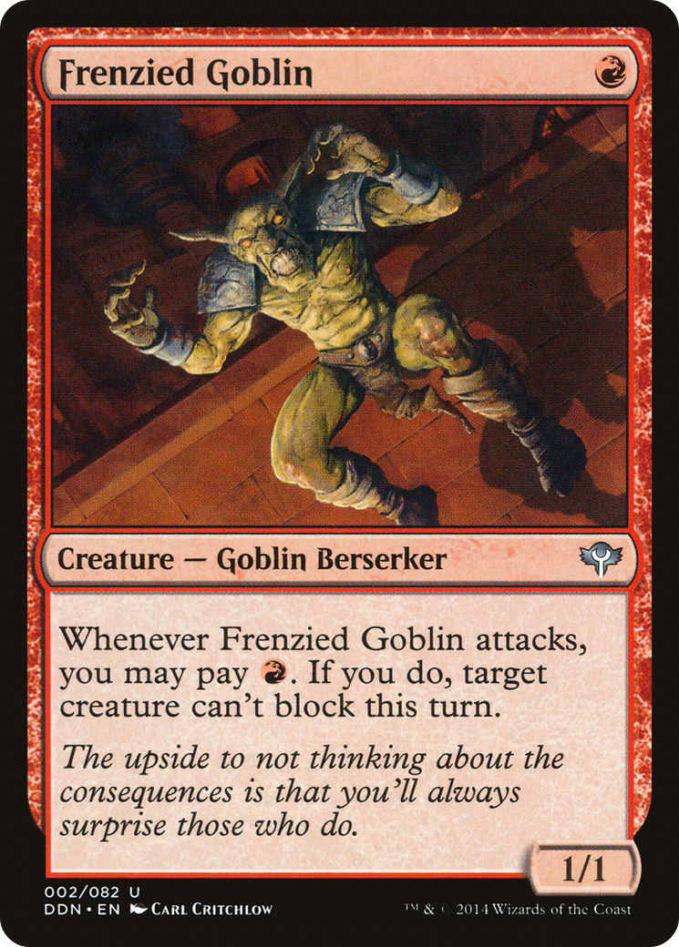 Frenzied Goblin Card Image