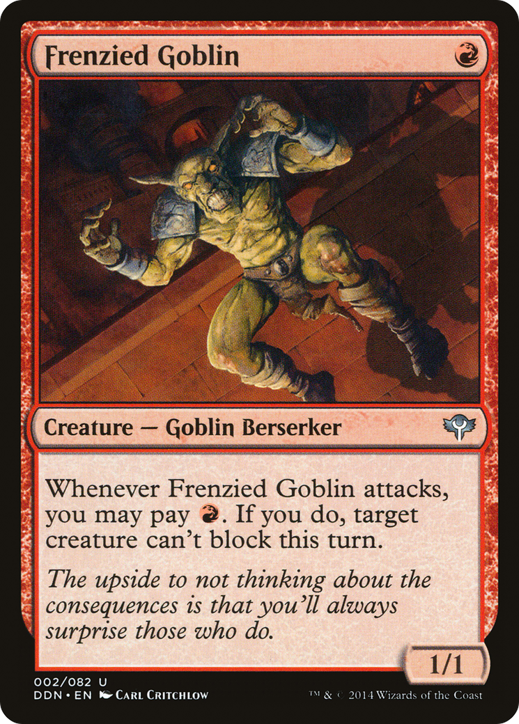 Frenzied Goblin Card Image