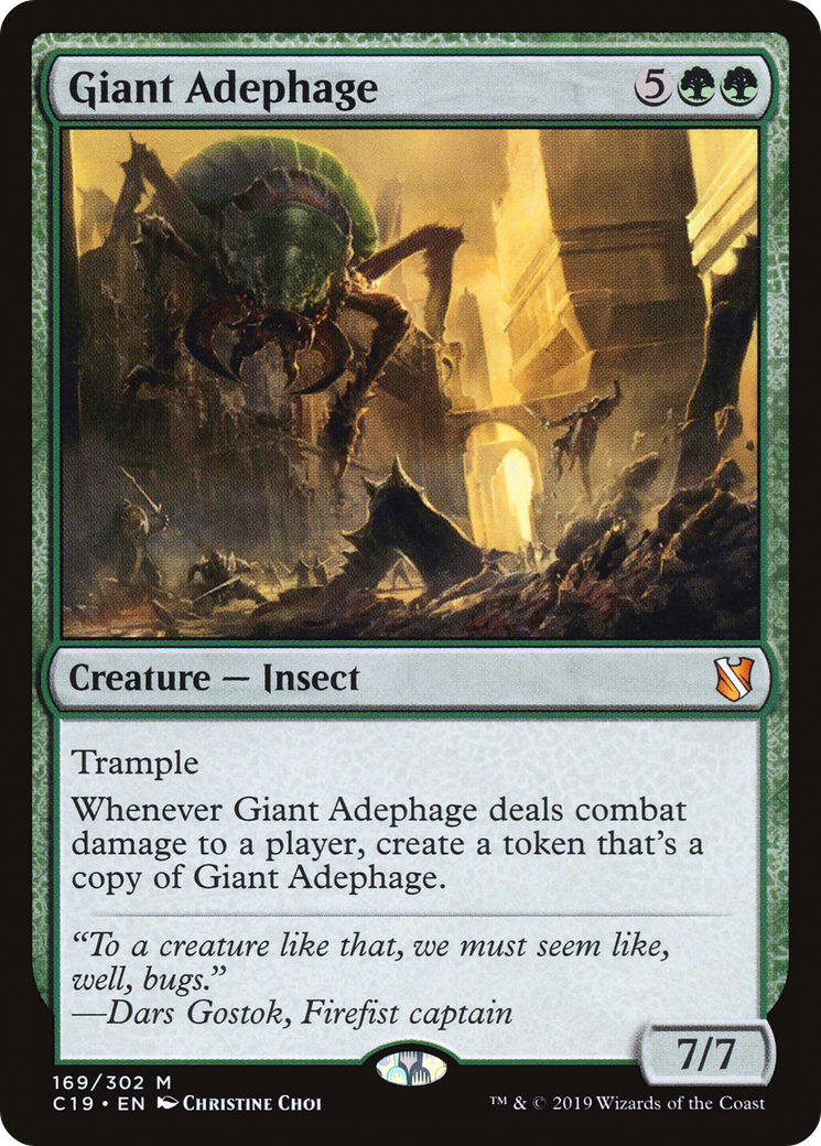 Giant Adephage Card Image