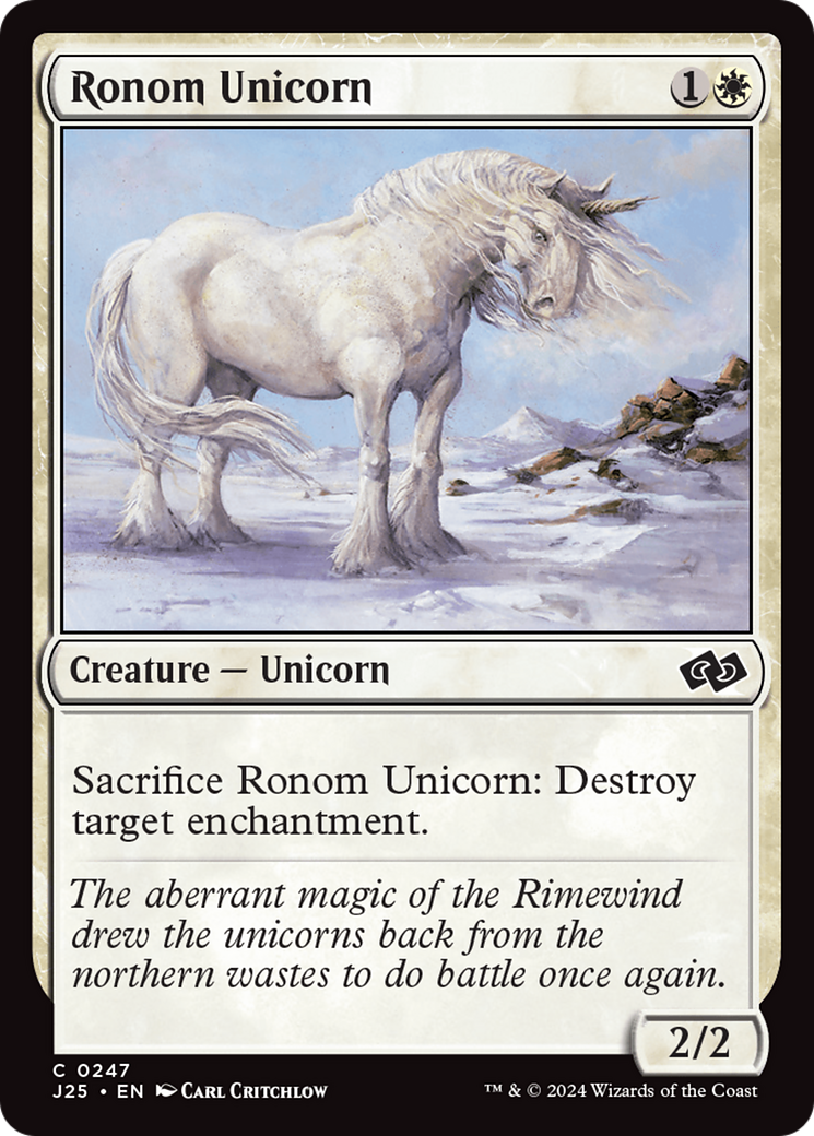 Ronom Unicorn Card Image