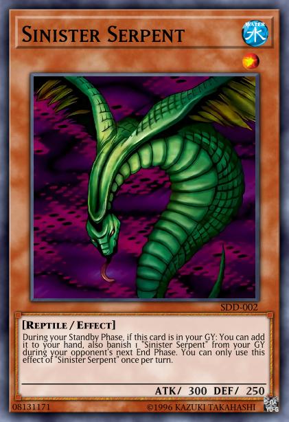 Sinister Serpent Card Image