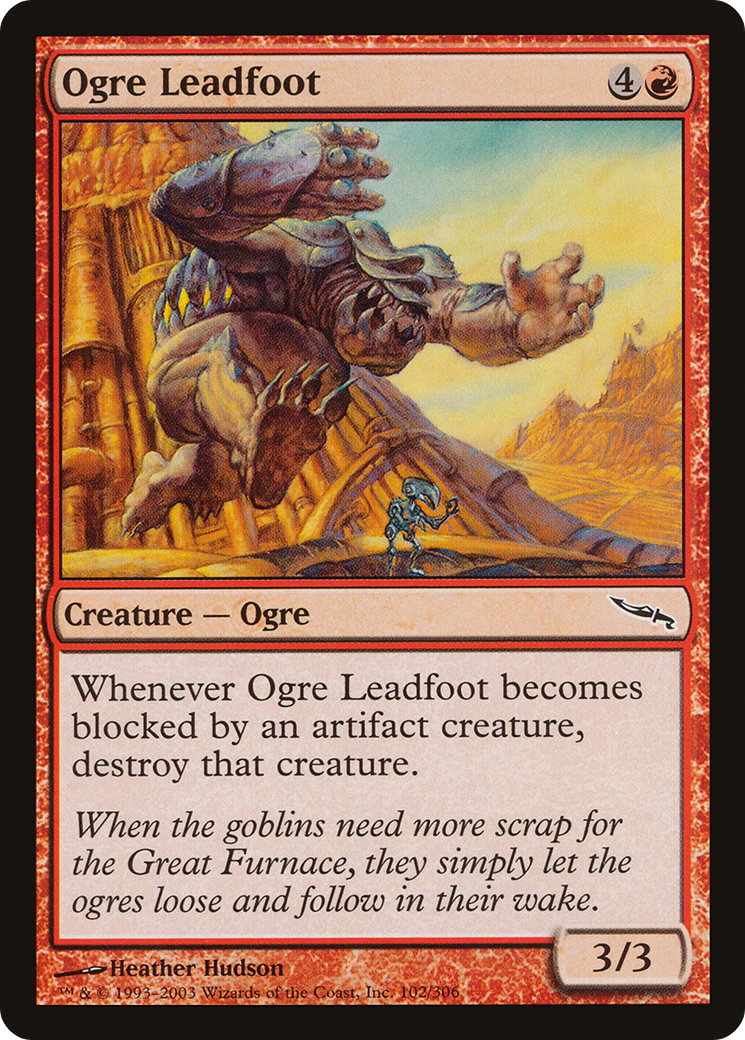 Ogre Leadfoot Card Image