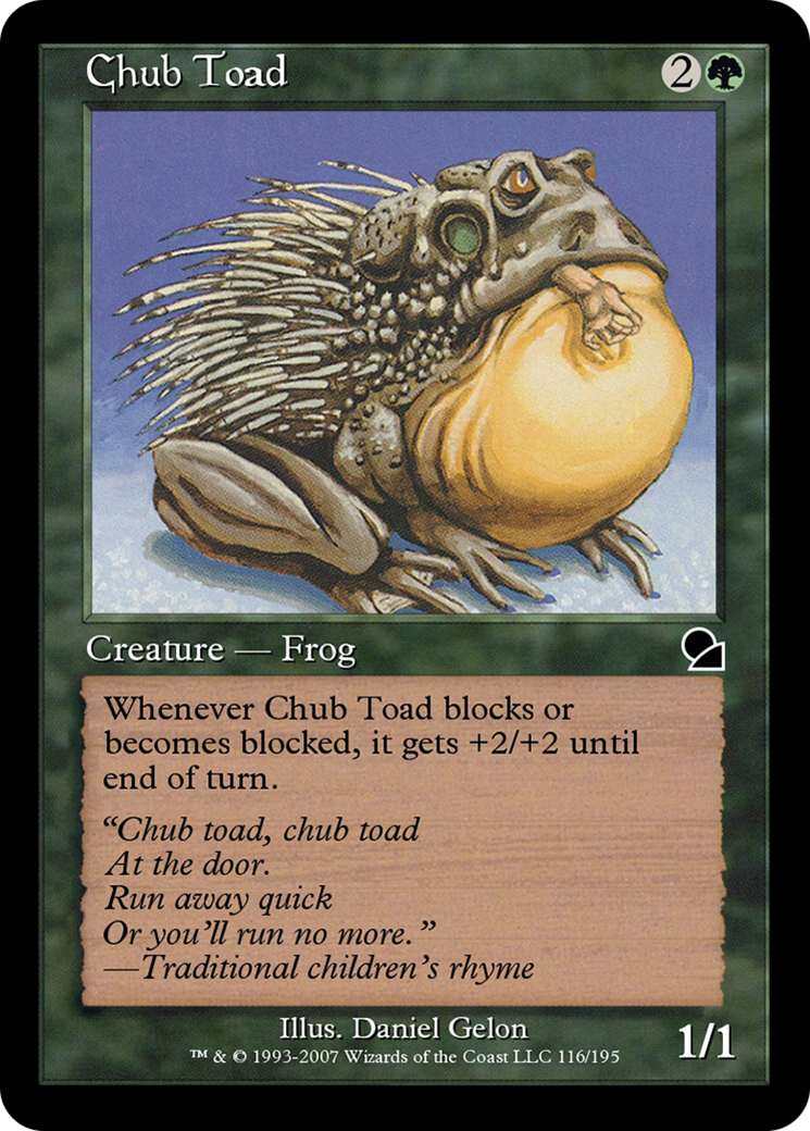 Chub Toad Card Image