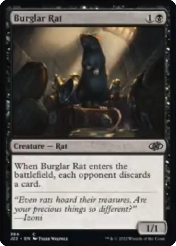 Burglar Rat Card Image