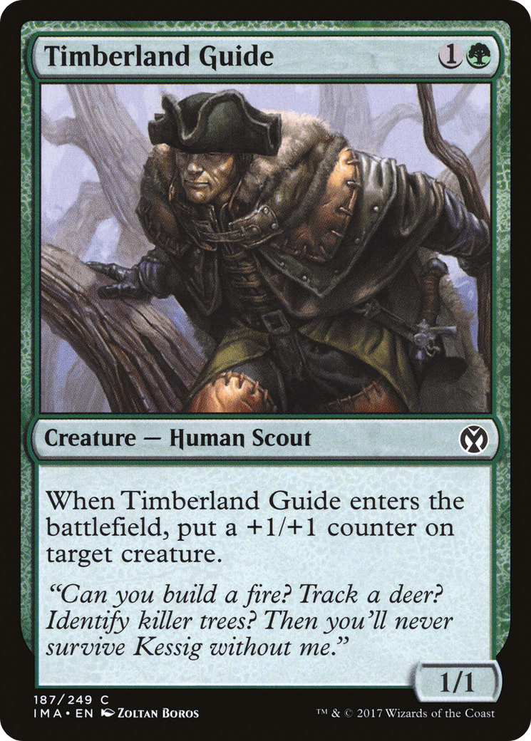 Timberland Guide Card Image