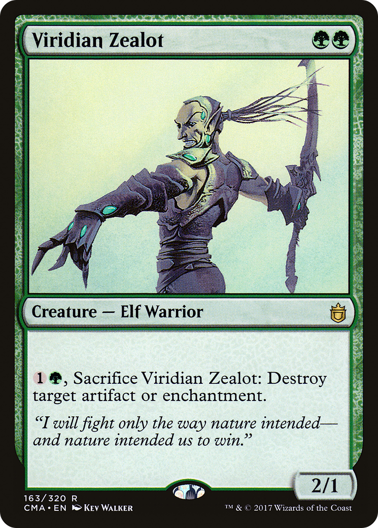 Viridian Zealot Card Image