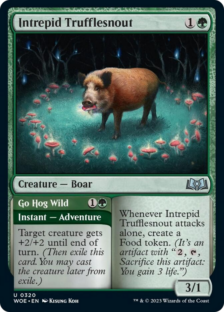 Intrepid Trufflesnout // Go Hog Wild Card Image