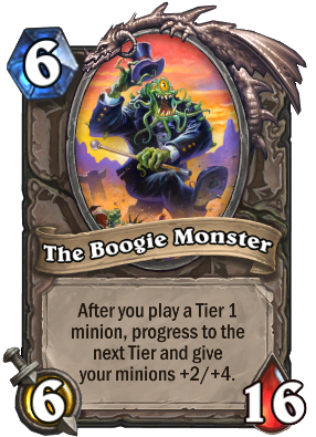 The Boogie Monster Card Image