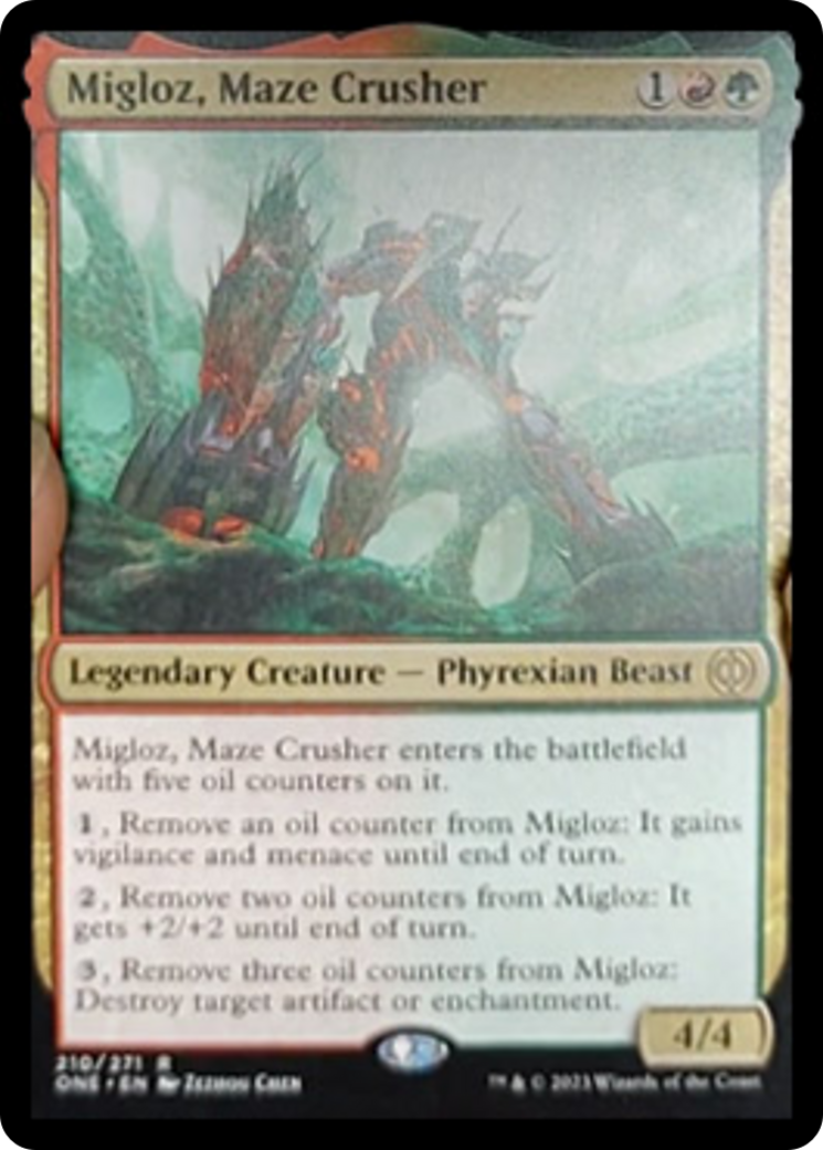 Migloz, Maze Crusher Card Image