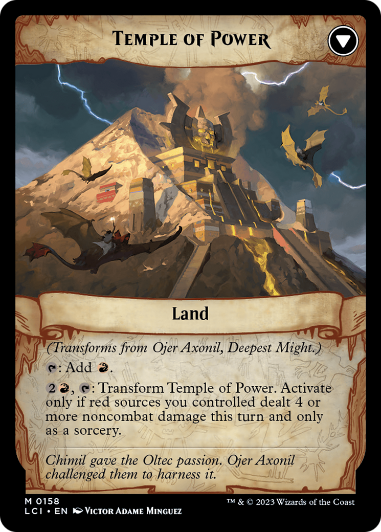 Ojer Axonil, Deepest Might // Temple of Power Card Image