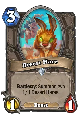 Desert Hare Card Image
