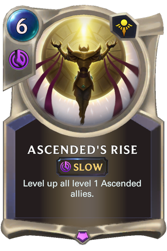 Ascended's Rise Card Image