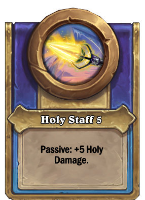 Holy Staff 5 Card Image