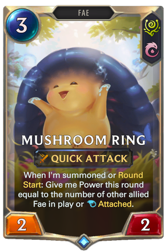 Mushroom Ring Card Image