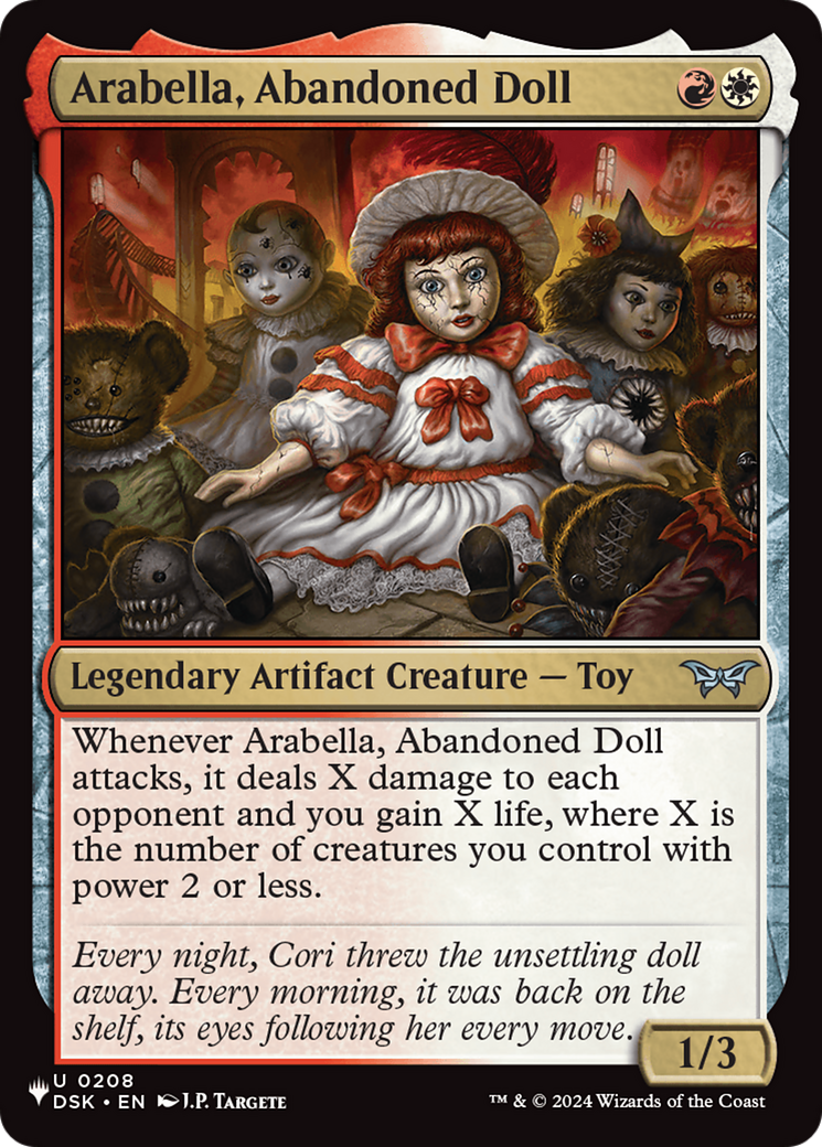Arabella, Abandoned Doll Card Image