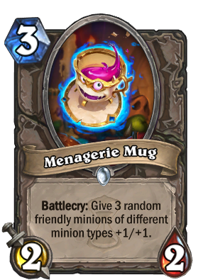 Menagerie Mug Card Image