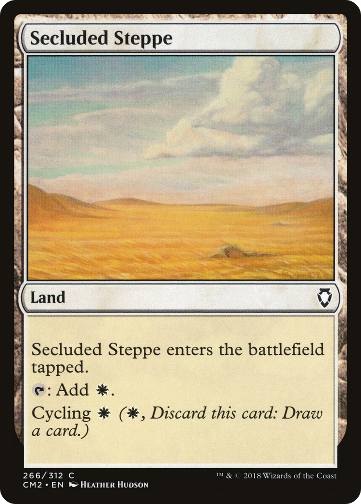 Secluded Steppe Card Image