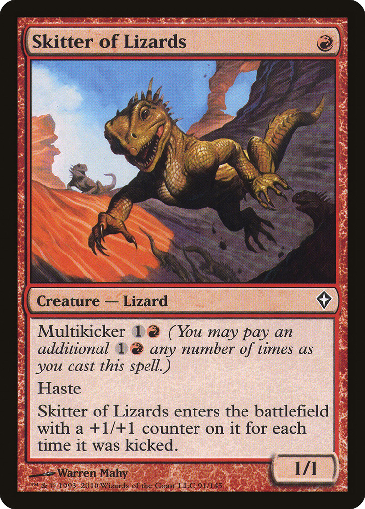 Skitter of Lizards Card Image