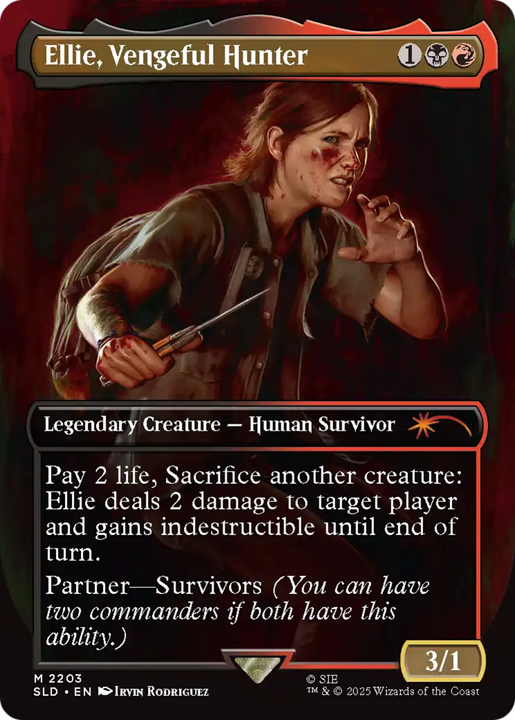 Ellie, Vengeful Hunter Card Image
