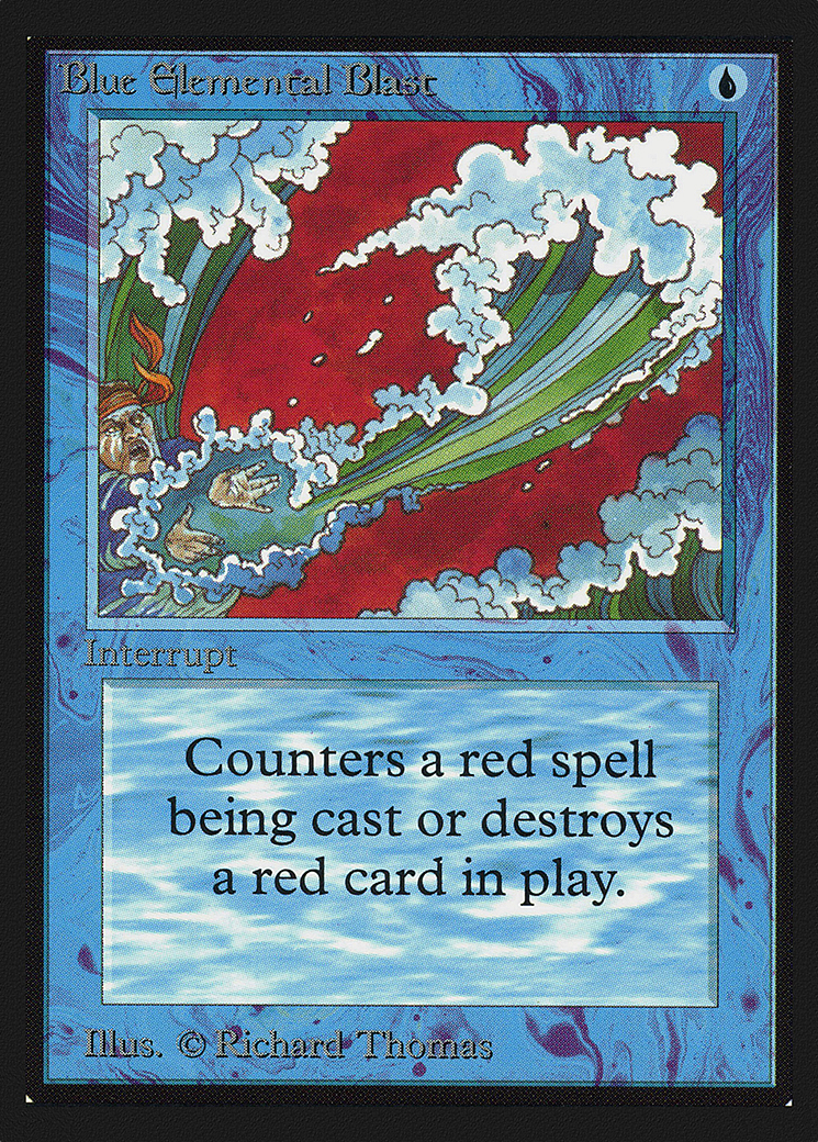 Blue Elemental Blast Card Image