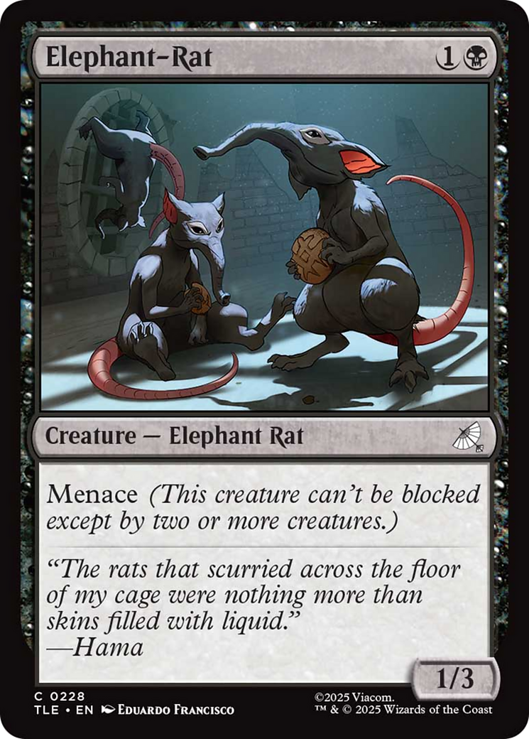 Elephant-Rat Card Image
