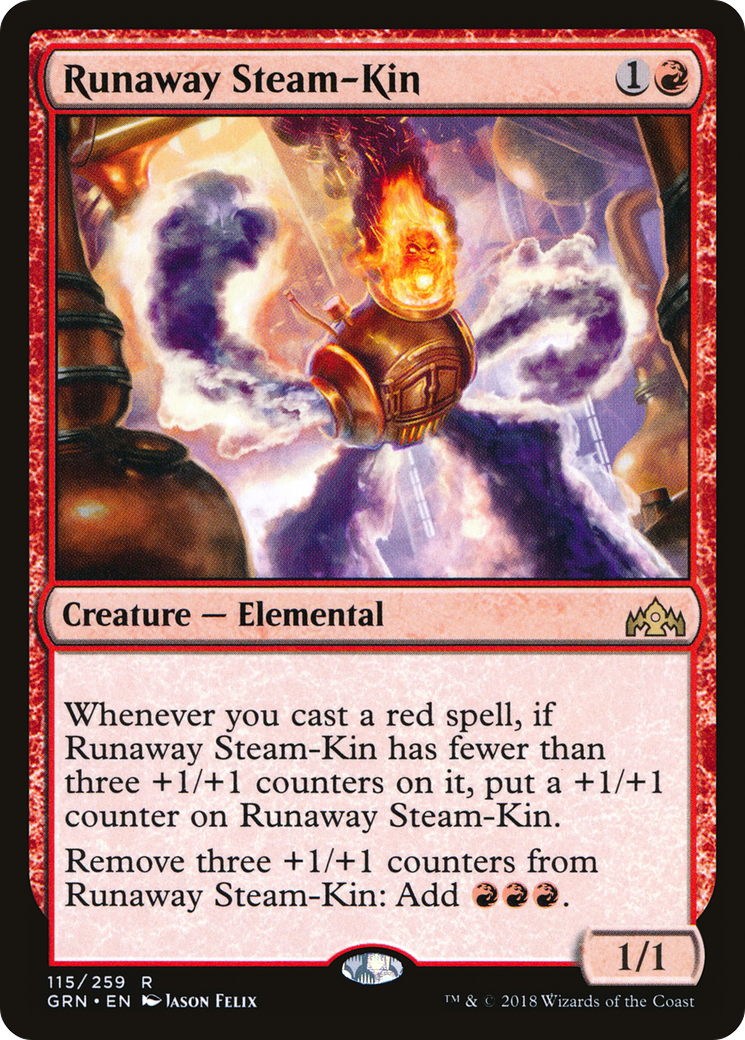 Runaway Steam-Kin Card Image