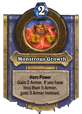 Monstrous Growth Card Image