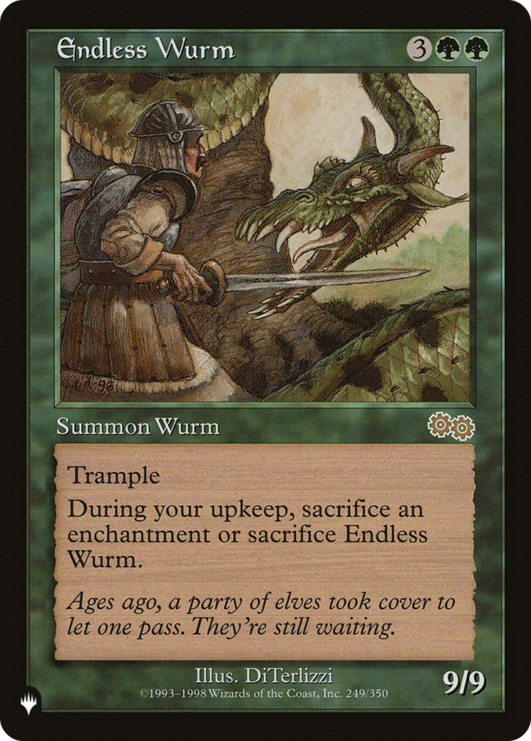 Endless Wurm Card Image