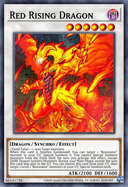 Red Rising Dragon Card Image