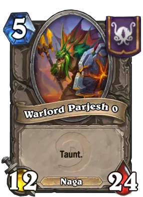 Warlord Parjesh {0} Card Image