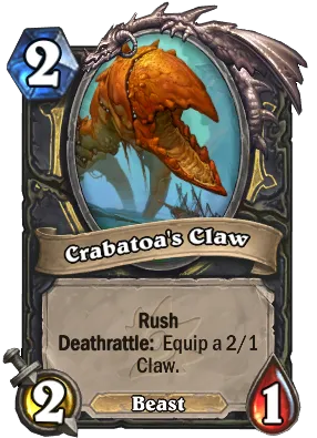 Crabatoa's Claw Card Image