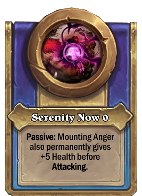 Serenity Now {0} Card Image
