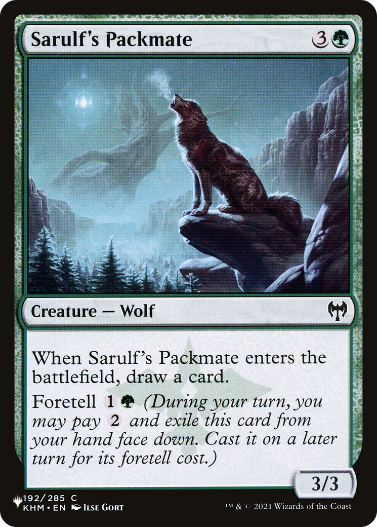 Sarulf's Packmate Card Image