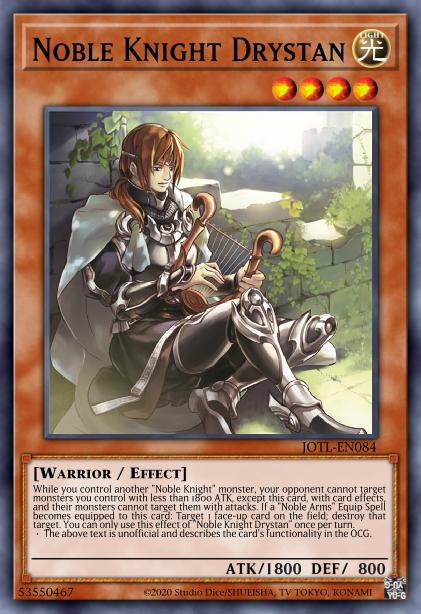 Noble Knight Drystan Card Image