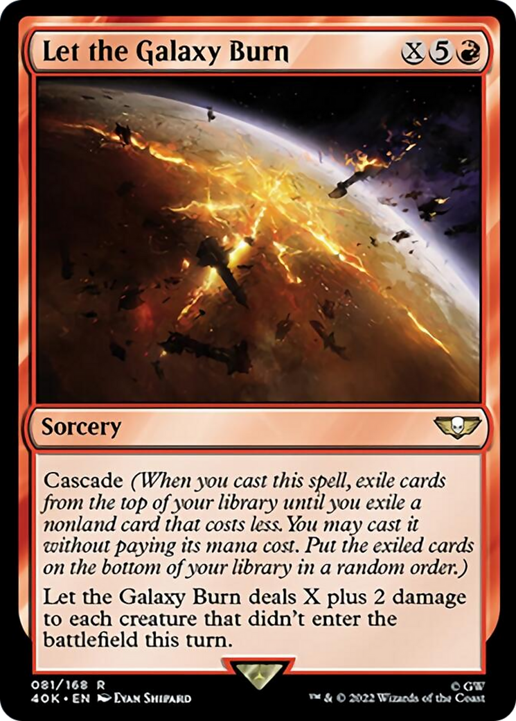 Let the Galaxy Burn Card Image