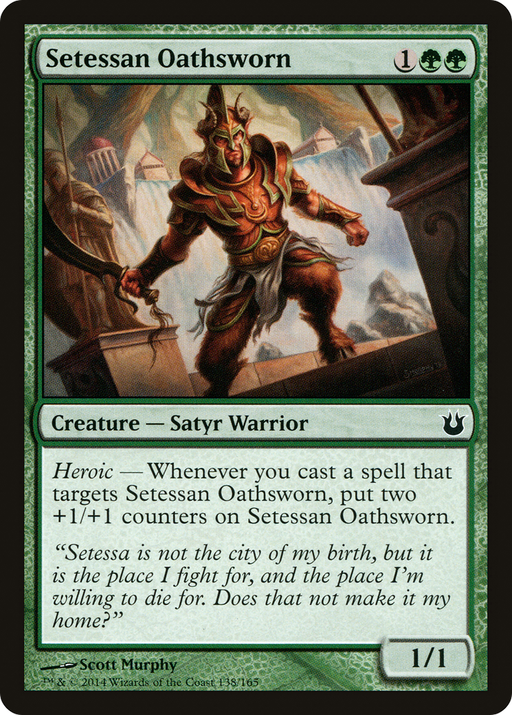 Setessan Oathsworn Card Image