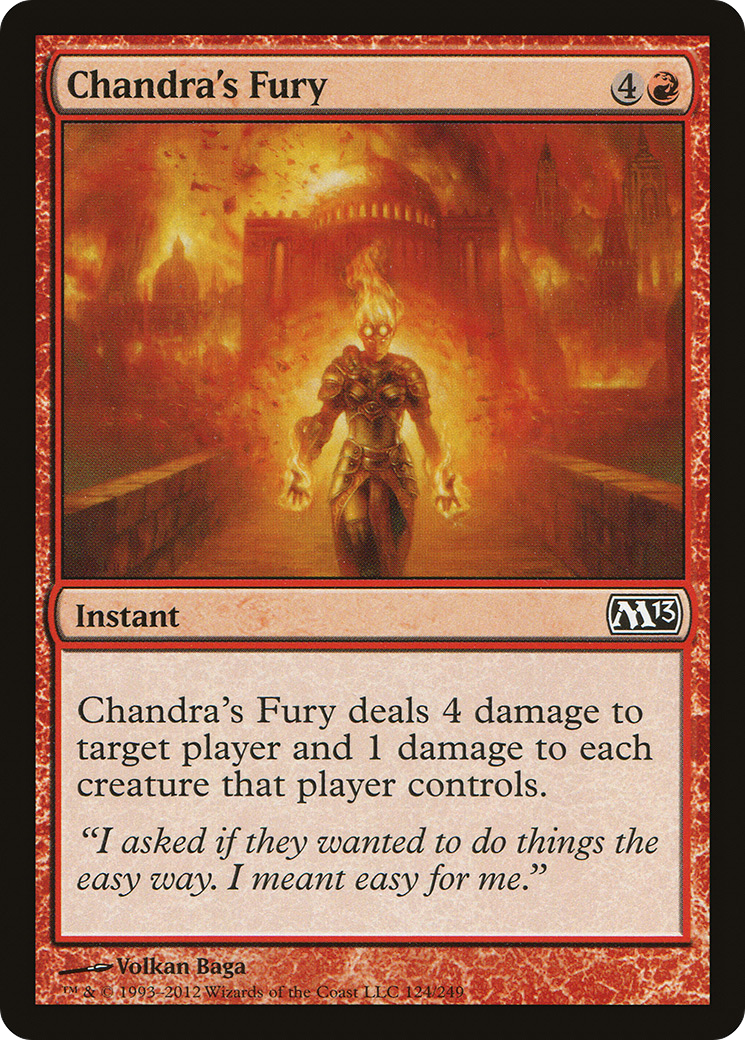 Chandra's Fury Card Image