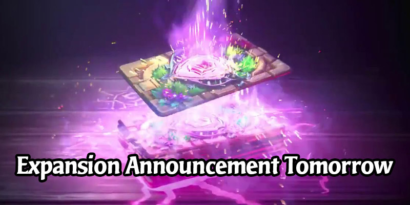 Tomorrow, Unleash the Magic Within - Hearthstone Expansion Announcement on July 14