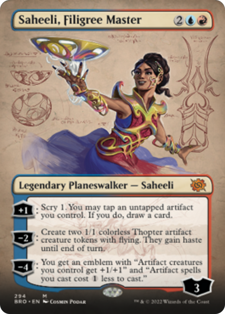 Saheeli, Filigree Master Card Image