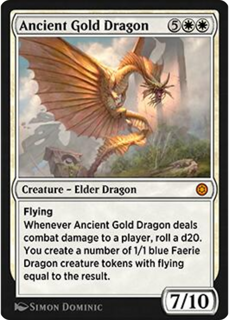 Ancient Gold Dragon Card Image