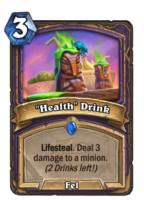 "Health" Drink Card Image