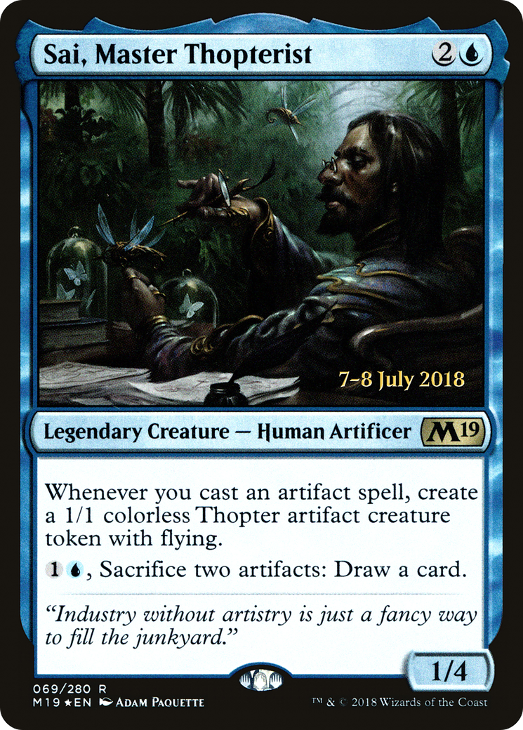 Sai, Master Thopterist Card Image