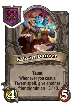 Saloon Dancer Card Image