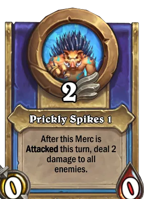 Prickly Spikes 1 Card Image