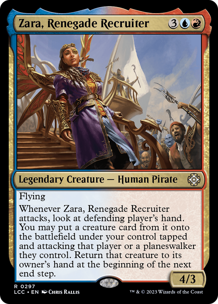 Zara, Renegade Recruiter Card Image