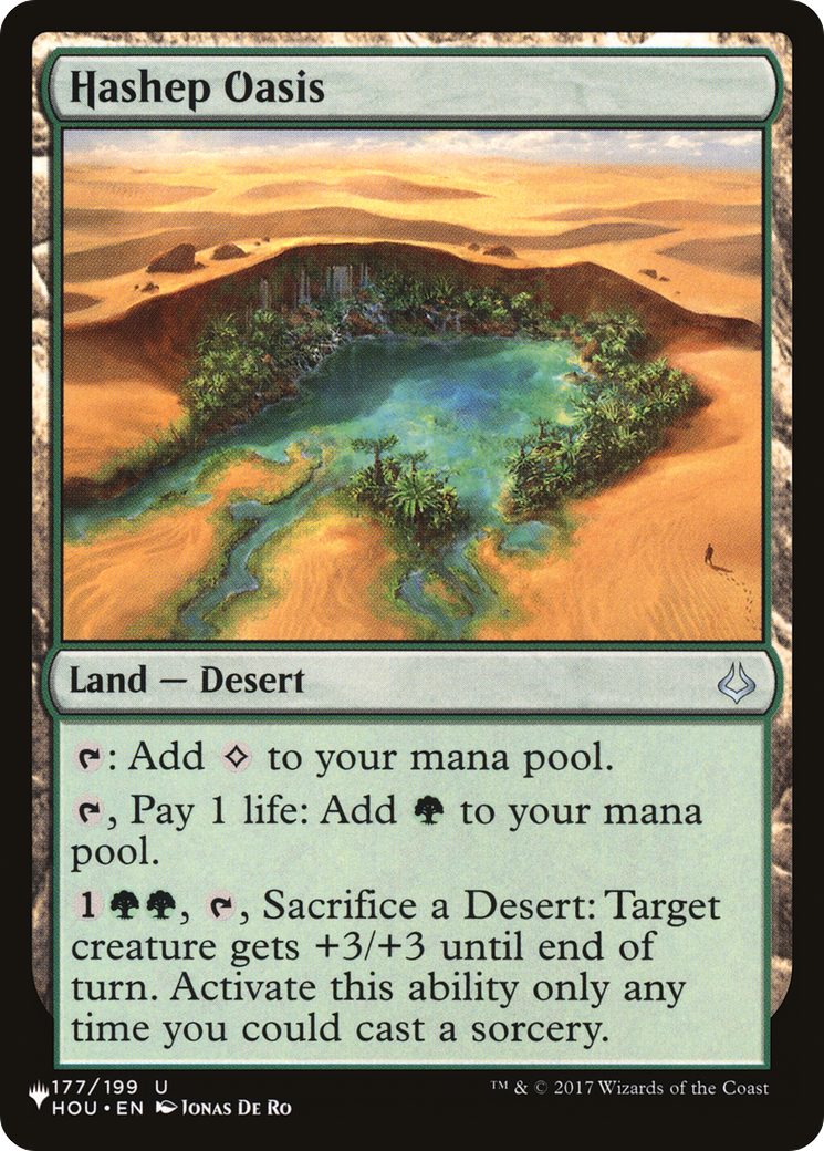 Hashep Oasis Card Image