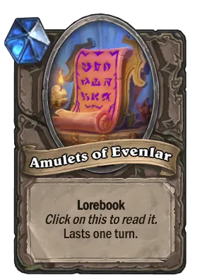 Amulets of Evenlar Card Image