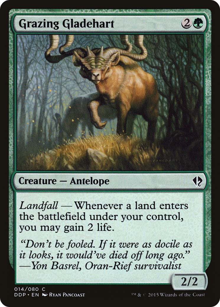 Grazing Gladehart Card Image