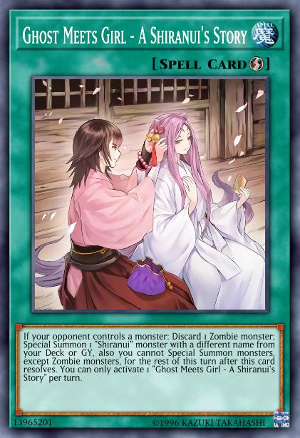 Ghost Meets Girl - A Shiranui's Story Card Image